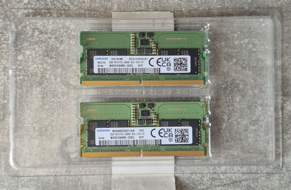 Kit 16 GB memorie laptop SODIMM DDR5 2 x 8GB