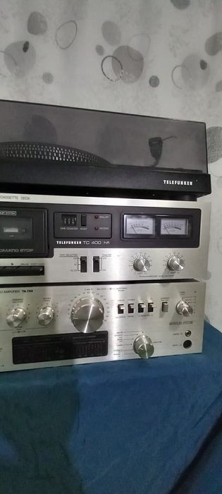 linie audio Telefunken cu pick-up