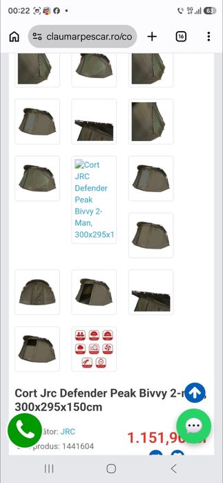 Cort jrc defenser 2 bivy