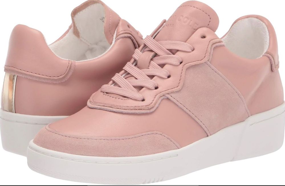 Kenneth Cole, Kam Court. Кожаные/замшевые кеды из США. Ориг. Разм 39