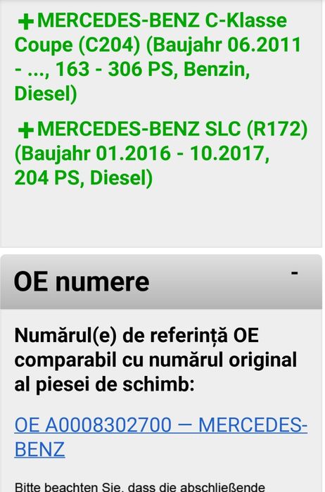 Compresor AC Denso DCP17179 Mercedes, cuplaj magnetic