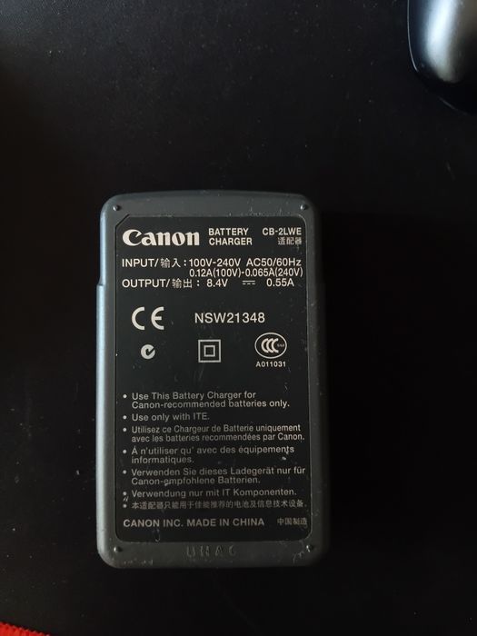 Canon battery charger оригинальный