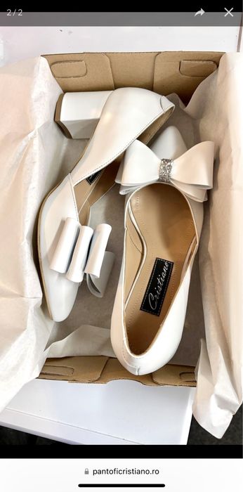 Pantofi mireasa marimea 39