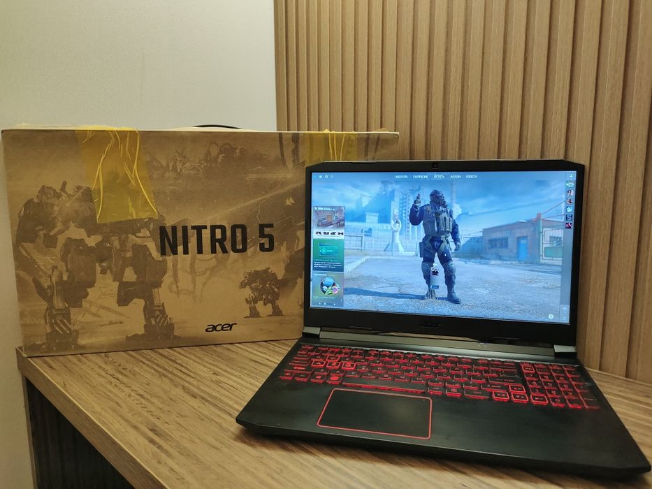 Ноутбук Acer Nitro 5 (1650 Ti) + Коробка