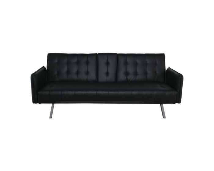 Диван WELLS Sofabed с подлакътник и място за чаши - 3 цвята 188x82x80