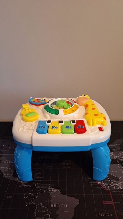 Jucărie muzicala interactiva,masuta activitati multifunctionala Giraff