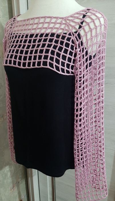 Модный Топ-сетка