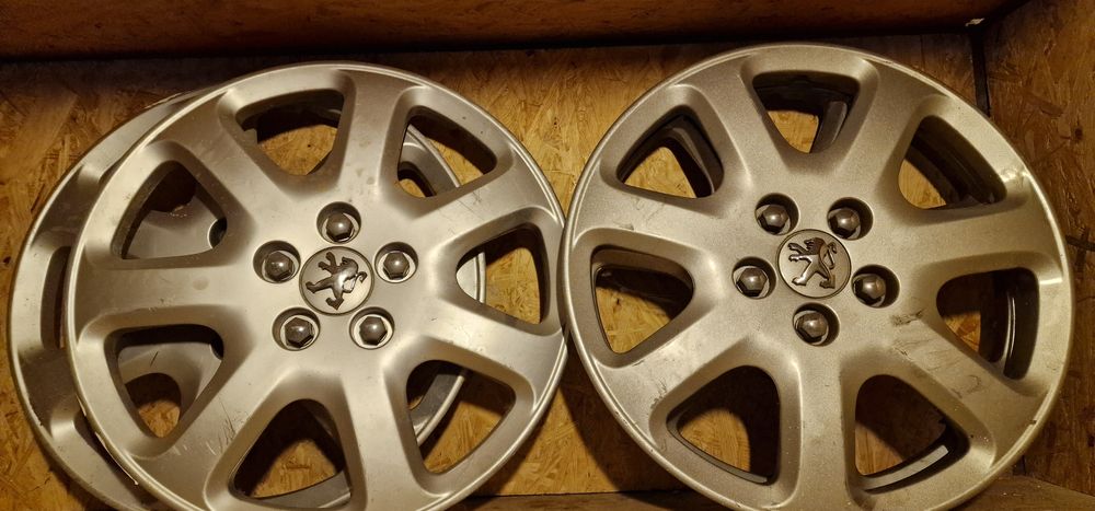 Set 4 capace jante peugeot 407 r16