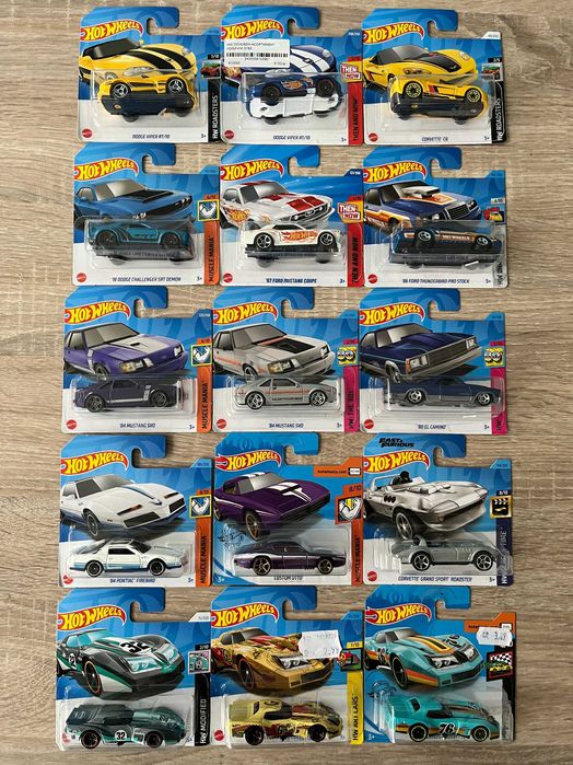 Метални колички Hot Wheels