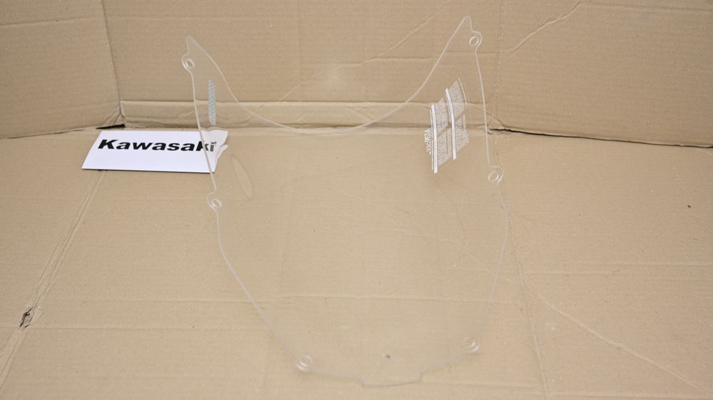 Parbriz Fabbri Solo Pista Kawasaki zx6r 2000 2002 double bubble