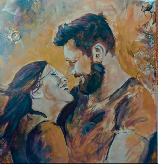 Pictura și ilustrație, cadou Valentine's Day