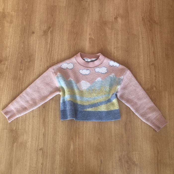 Пуловер с планини