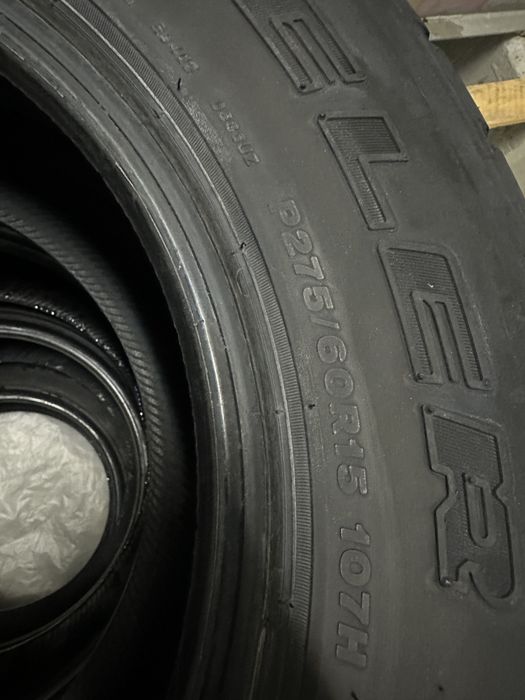 Летняя резина Bridgestone 275/60 R15