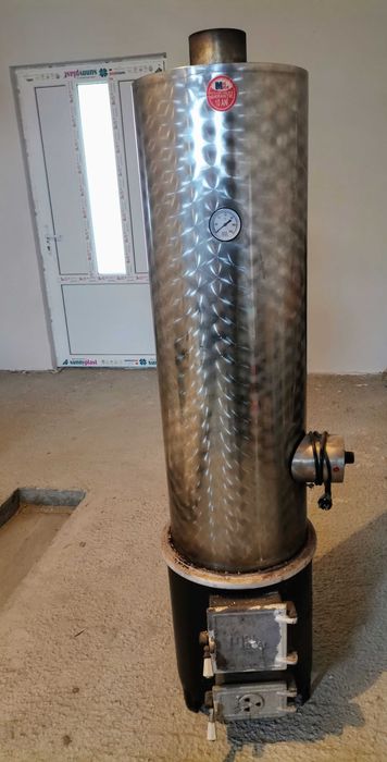 vând boiler de inox 120litri