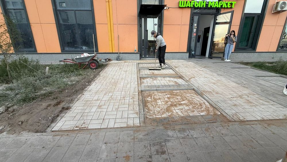 Укладка Брусчатки