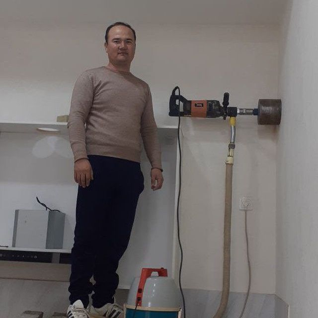 Бетон тешиш ва  кесиш перфаратор  хизматлари алмазние  бурения резка