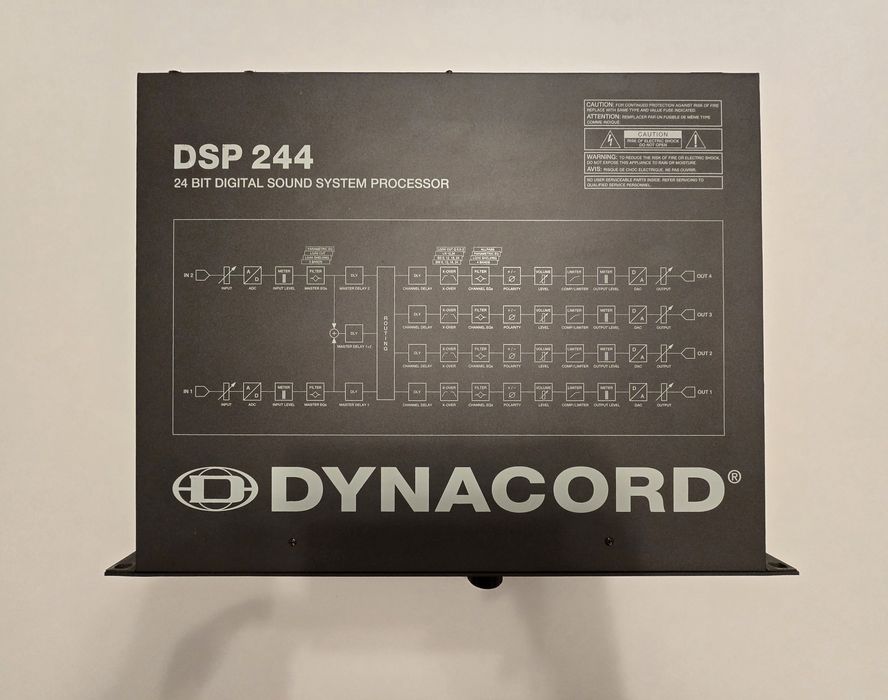 Vand procesor Dynacord Dsp 244 , impecabil Fbt, Rcf, Korg, Xa2