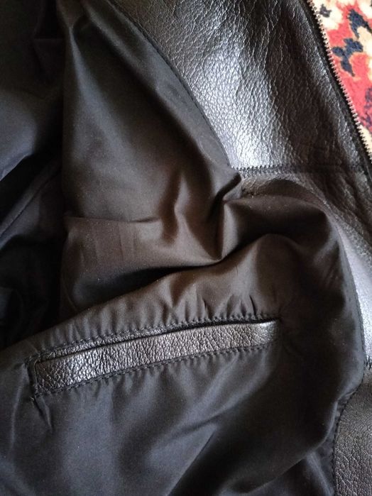 Куртка кожаная мужская