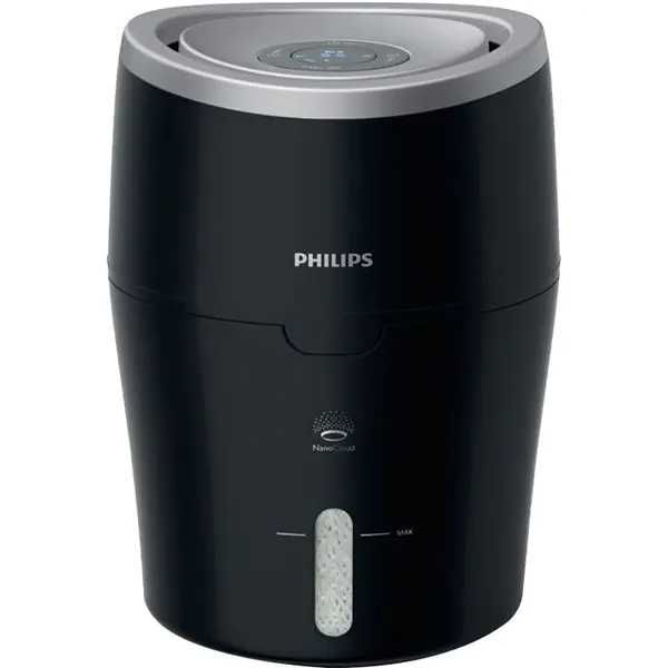 Umidificator de aer PHILIPS HU4813/10, 2l, negru-argintiu