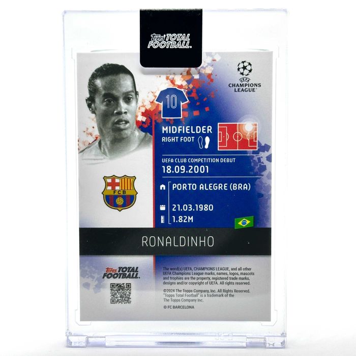 Topps TOTAL FOOTBALL ロナウジーニョ1/1