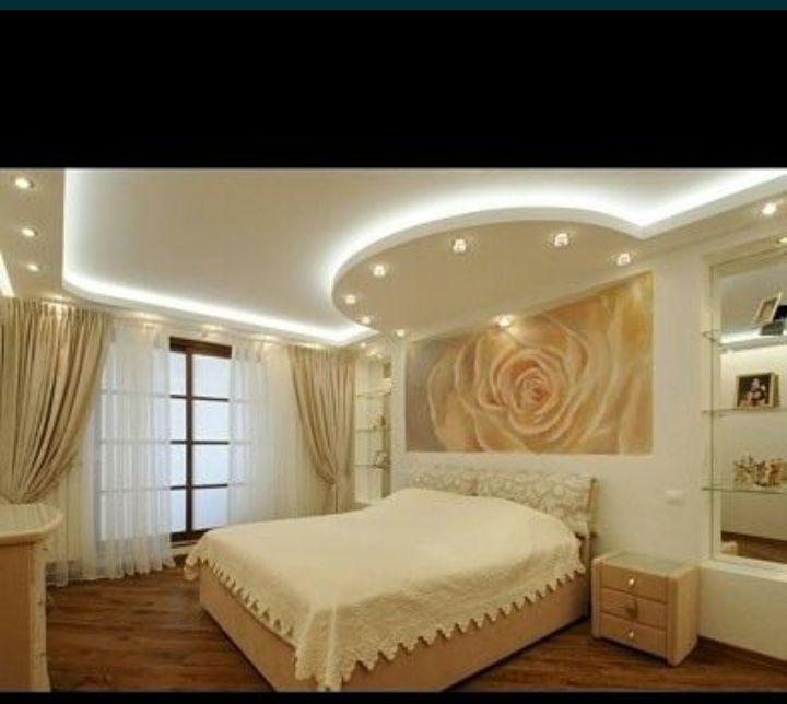 Гипсокартон работа 2000тг