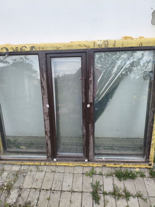 Продам окна бу деревянные 5шт
