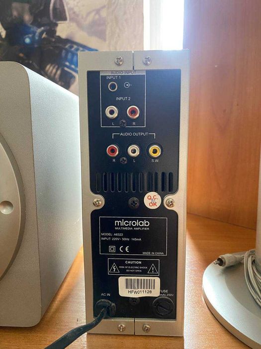 Акустическая система 2.1 Microlab A 6322