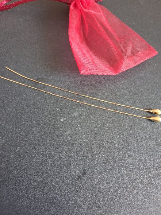 Cercei de aur galben de 14 k