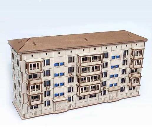 Binolar va uylar maketi | Lazer kesish xizmati