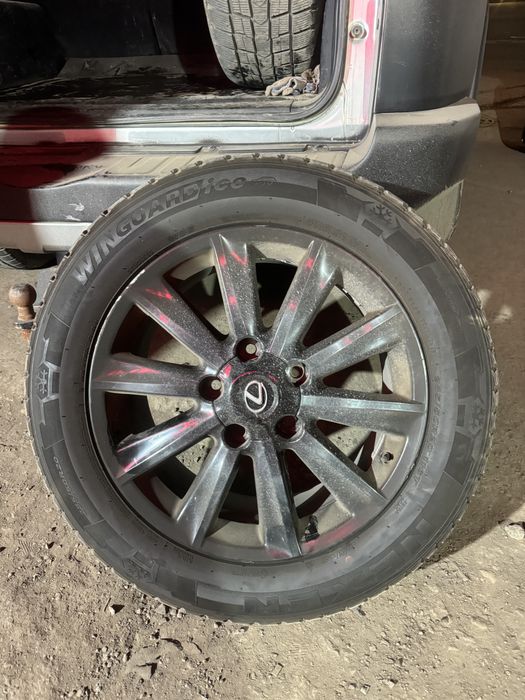 Диски оригинальные от лекус 570 комплект на летнии резине