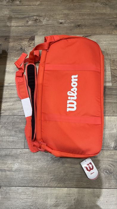 Wilson Super Tour Red Coaches Duffel / тенис чанта