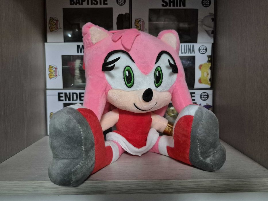 Jucarie Plus Joc Sonic the Hedgehog - Amy Rose