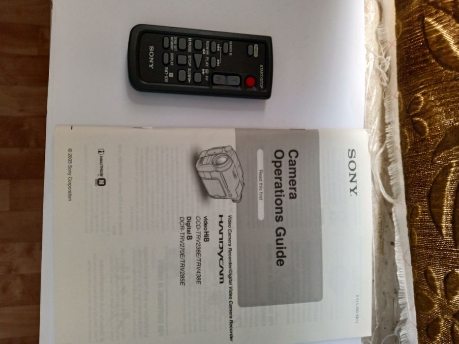 Видеокамера sony handicam