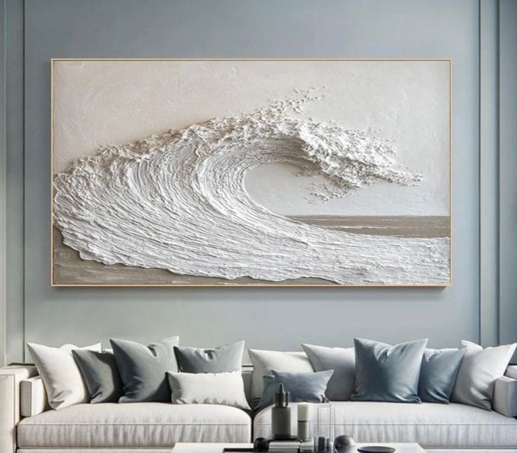 Картина в интерьер, текстурная