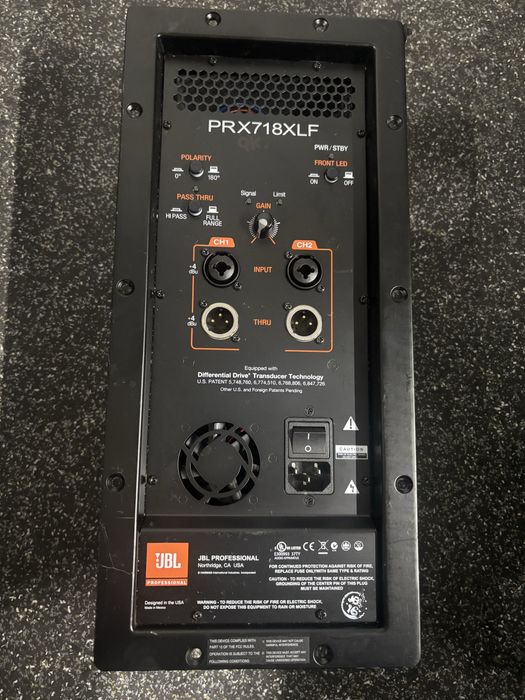 Modul bas activ subwoofer Jbl prx718xlf 1000w rms