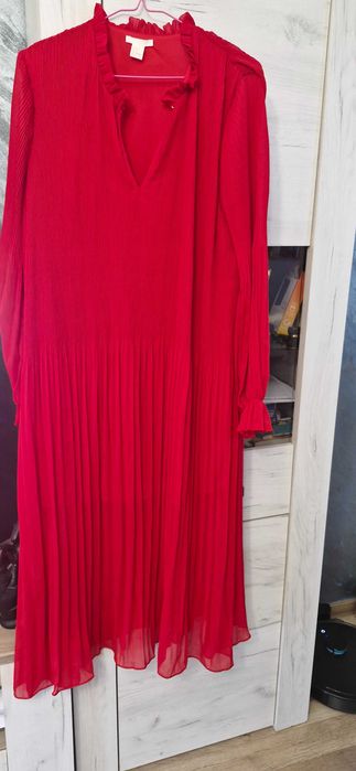 Rochie  HM marime mare culoare rosie