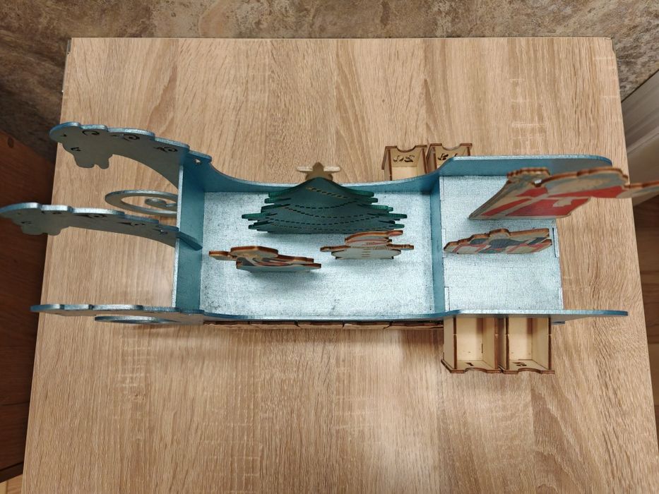 Адвент календарь новогодний