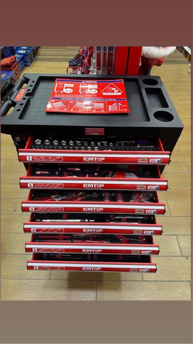 Набор ключ телешка Emtop 328pcs