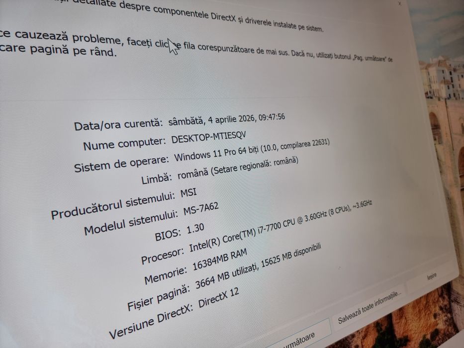 Unitate gaming i7 - raport calitate / pret foarte ok
