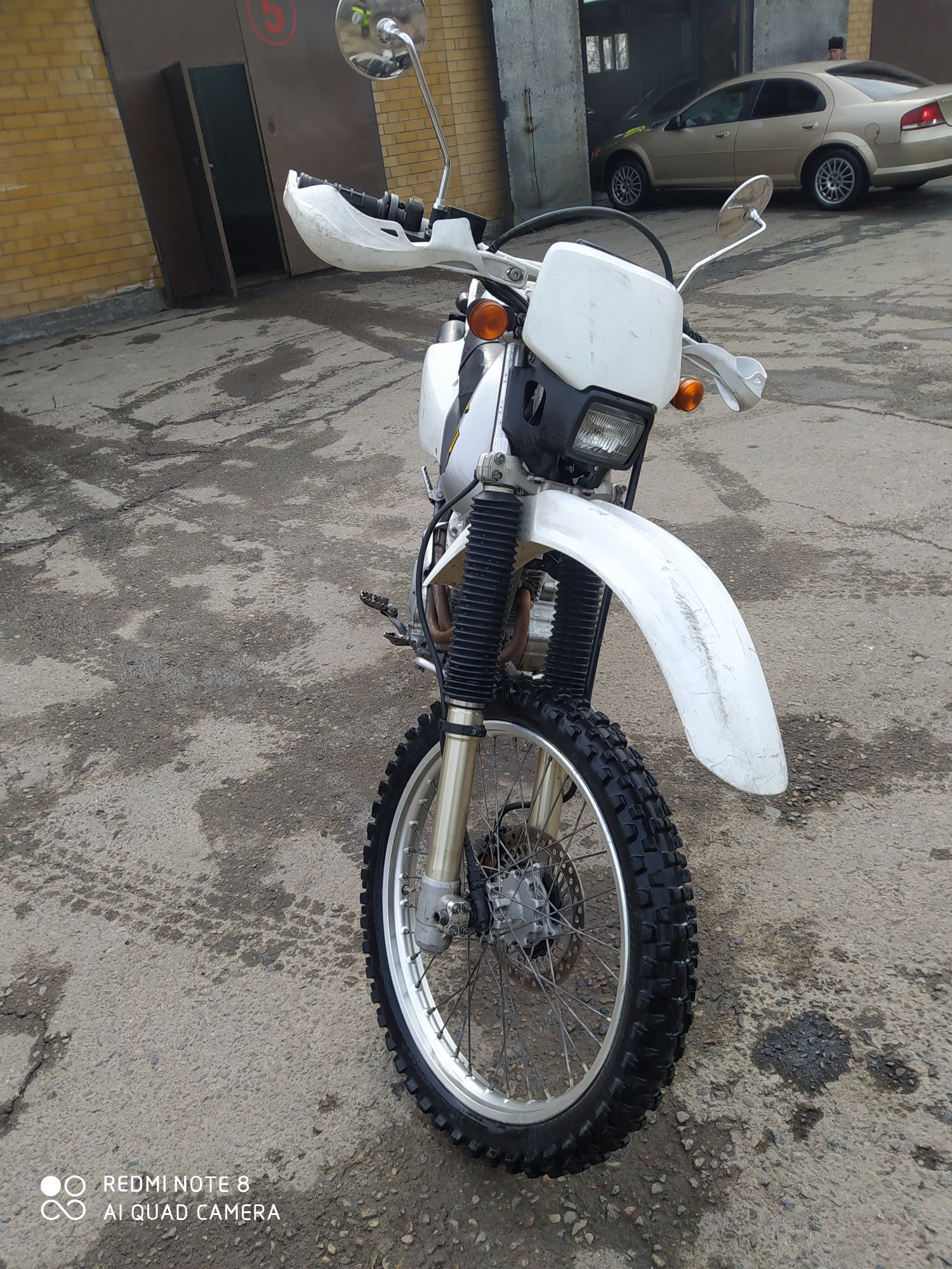 Honda xr250 переделан под кросс