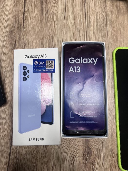 Тел сотилади Янги Самсунг А13 32 гб