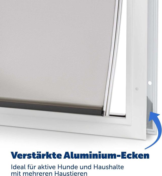 Petsafe 600 Usa câine extra mare - aluminiu