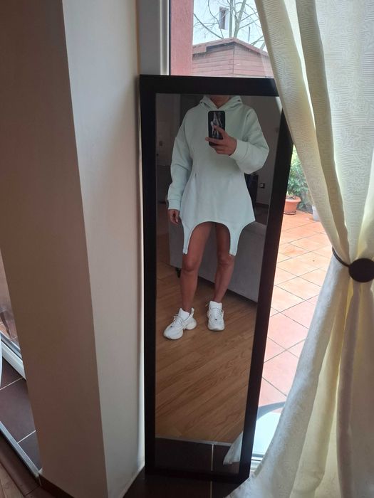 Hanorac rochita din bumbac