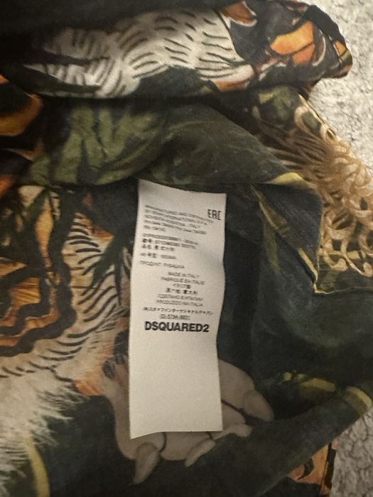 Dsquared tiger print camasa