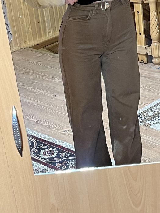 Blugi bershka wide leg