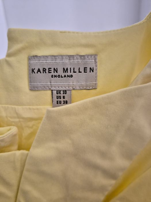 Жълта рокля Karen Millen
