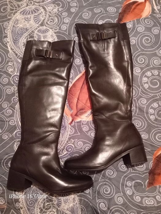 Оригинални Високи ботуши от тел.бокс!-90%!