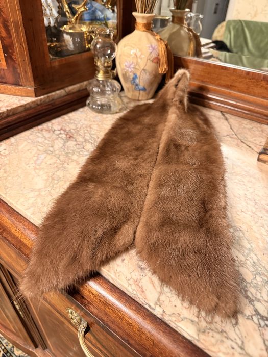 Guler blana de vizon caramel