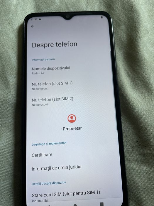 Vand Xiaomi redmi A2
