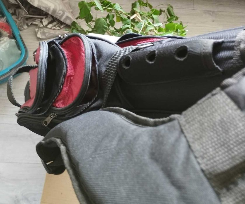 Geantă Golf - Stand Bag cu Trepied Manual (6 Compartimente) – TCM, Nouă - nefolosita